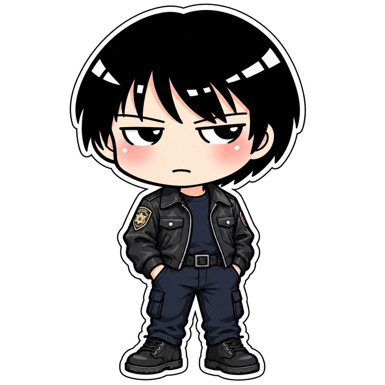 映画『ホープ』をイメージした警察官のキャラクター
